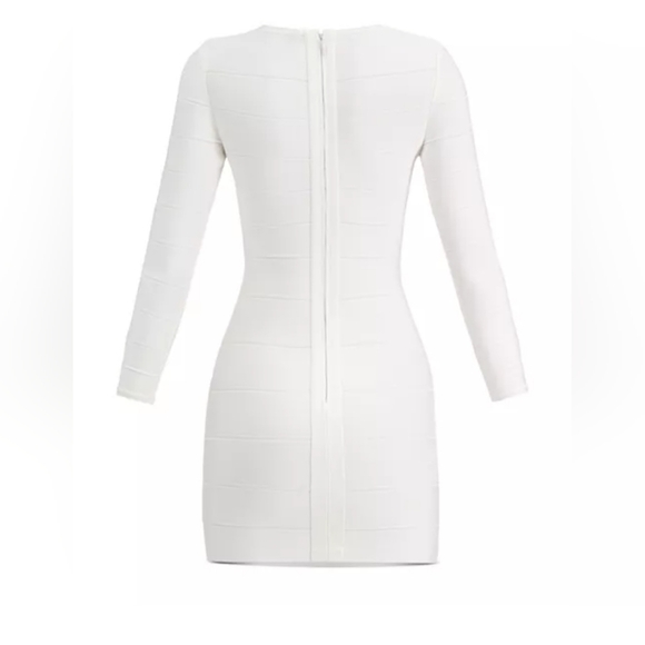 Herve Ledger Icon Mini Sheath Bandage Dress NWT - Picture 10 of 12
